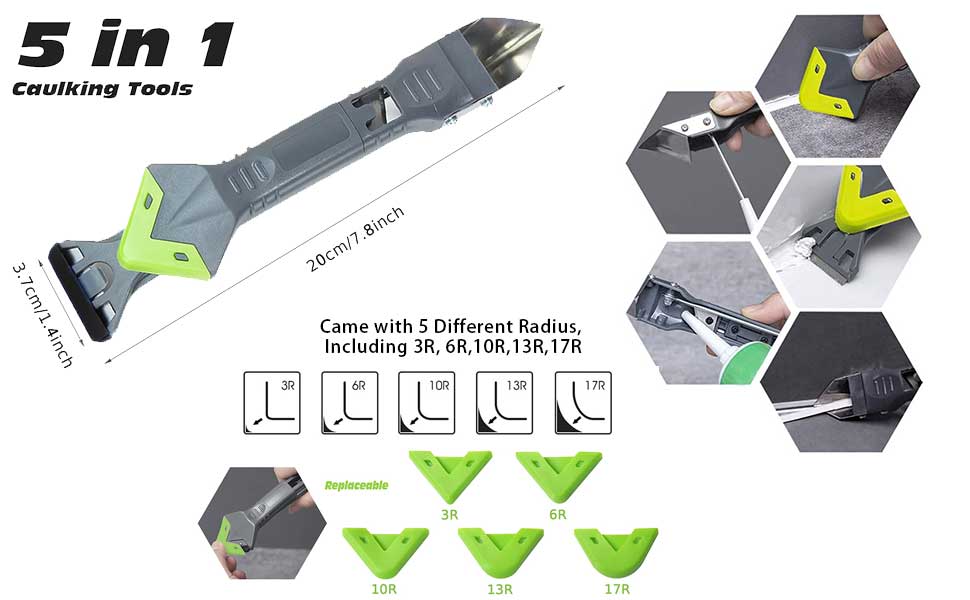 5in 1 Caulkingj Tools