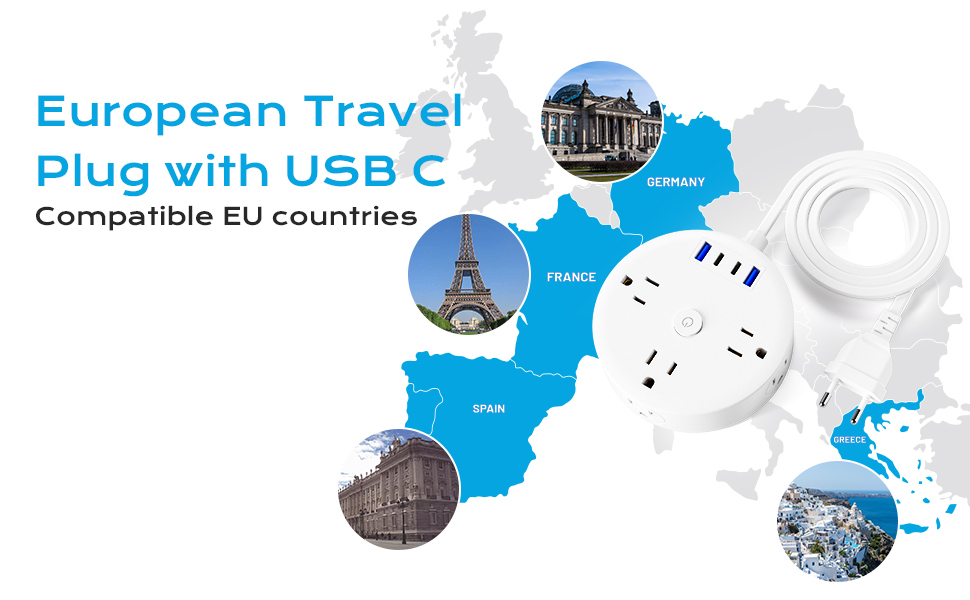 european travel power strrip