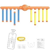 Reflex Drop Sticks Challenge Game - 3 Adjustable Speed Modes for Solo & Dual Play, Enhance Hand-E...