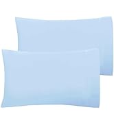 Mejoroom Hotel Luxury Queen Pillowcases – Microfiber 20x30 inches Pillow Cases Set of 2 – Soft, C...