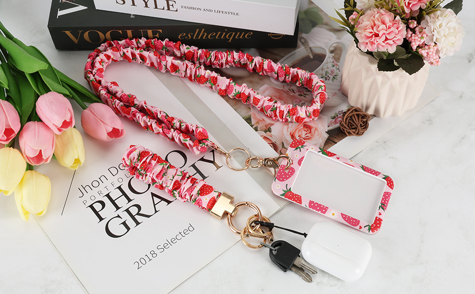 Stretchy Lanyards with ID Badges