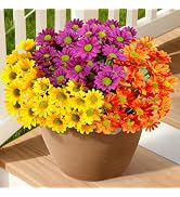 Lifewit Artificial Flowers Daisy for Outdoor