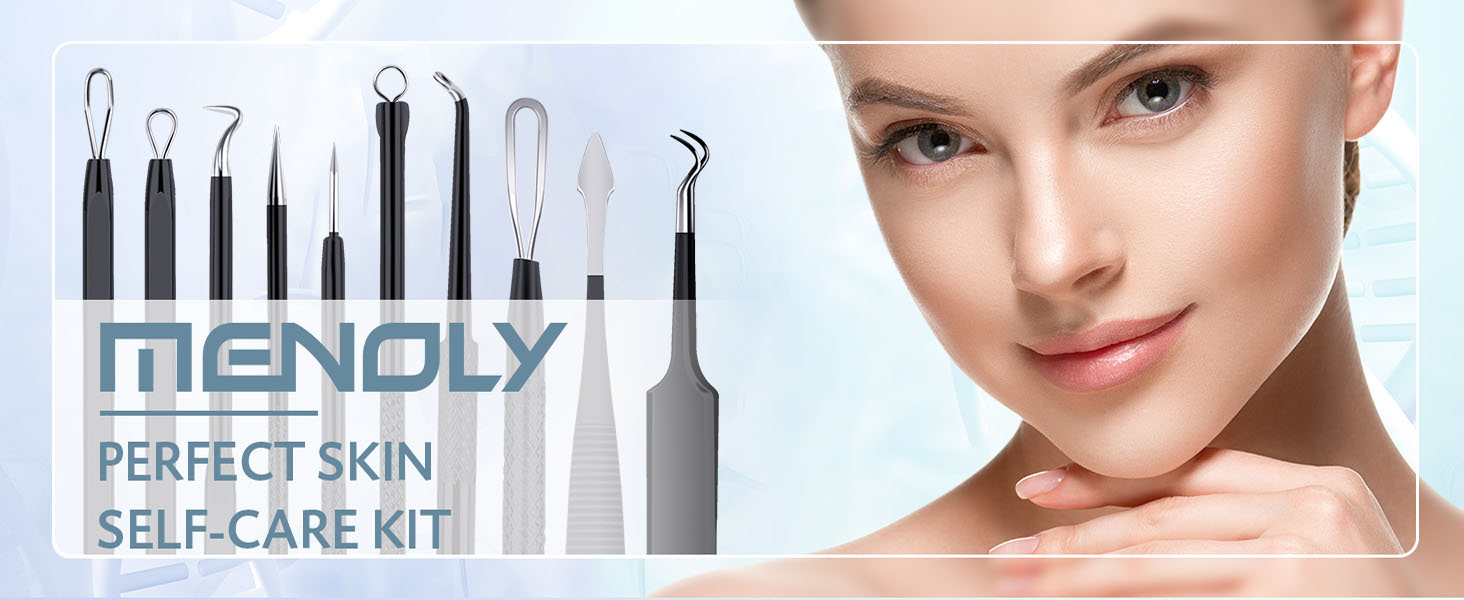 Pimple Extractor Pimple Popper Tool Kit