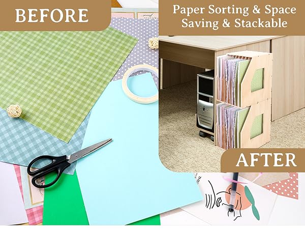 Scrapbook Paper Storage Holder