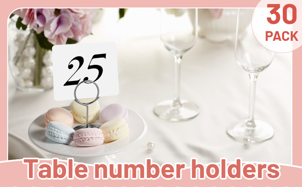 table number stands