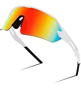 FEISEDY Sports Sunglasses for Men and Women, UV400 Protection Outdoor Cycling Driving Fishing Gla...