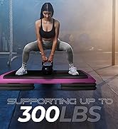 Yes4All Adjustable Workout Aerobic Exercise Step Platform Health Club Size with 4 Adjustable Rise...