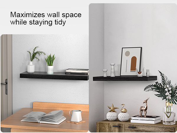 floating shelves