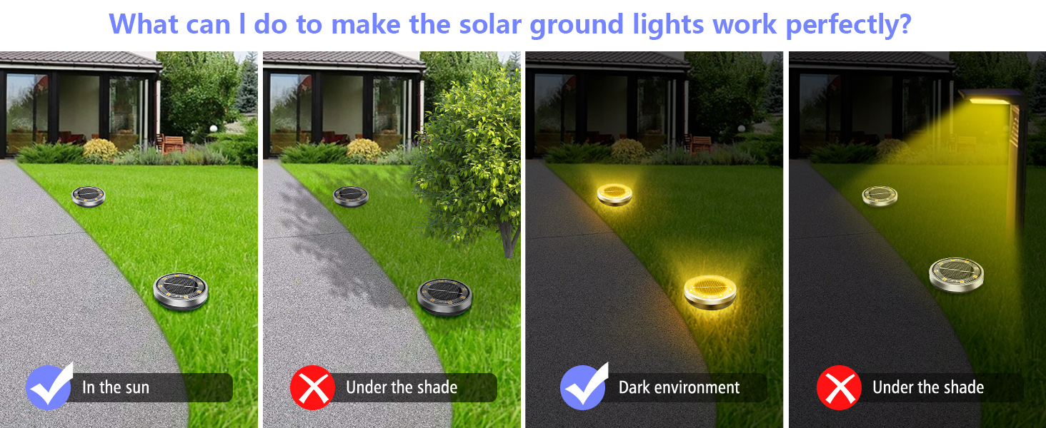 solar ground lights