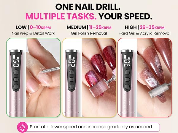 CORELESS NAIL DRILL