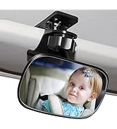 Baby Car Mirror, Baby Mirror for Car Seat Mirror Back Seat Rear Facing Infant - Full Wide Angle C...