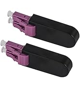 Eardion 2pcs Loopback Adapter, Single Mode Fiber Optic Loopback Adapter, Interface Circuitors Sig...