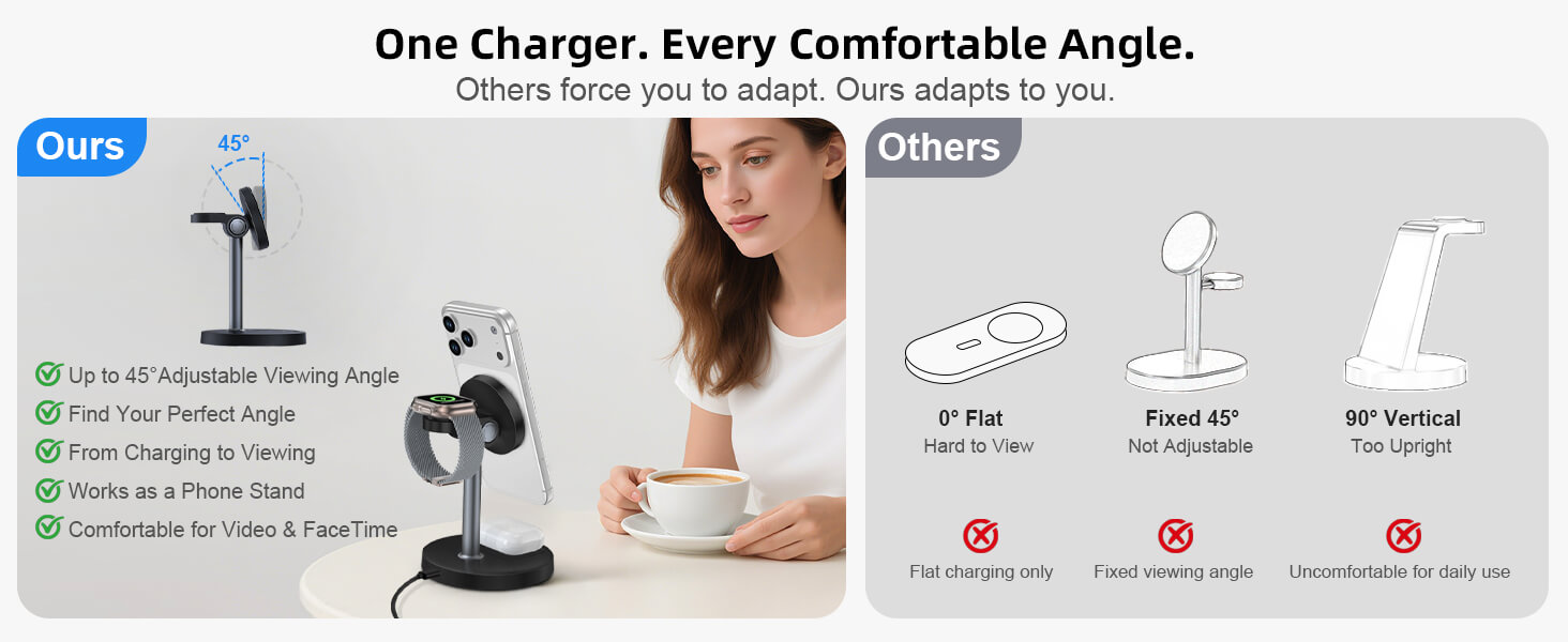 3 in 1 charging stand