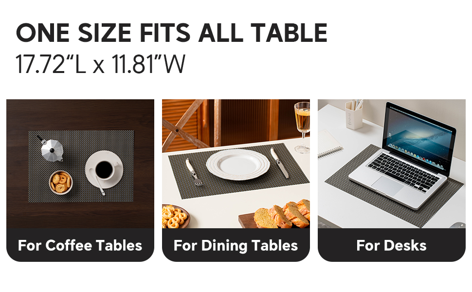 table mats centro de mesa de comedor table placemats table mats set of 4 woven placemats