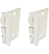 QCAA Flip Action Door Lock, Reversible Privacy Lock with Anti-Lock Out Screw for Child Safe & Hom...