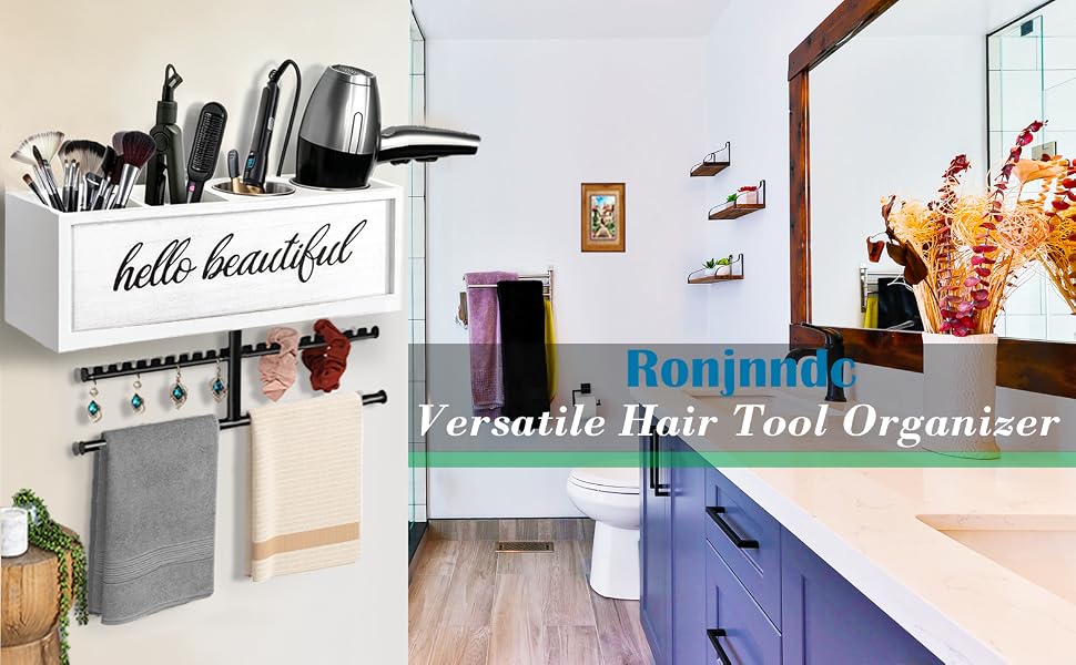 Hair Dryer Holder Wall Mounted