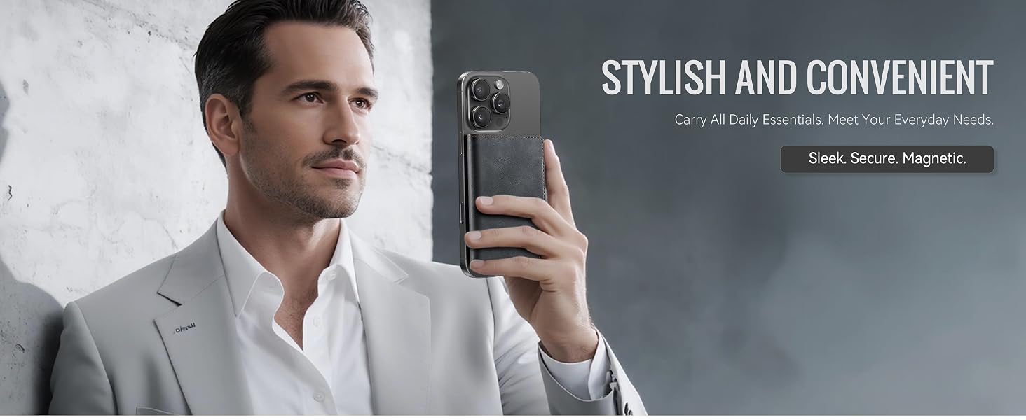 iphone card holder magnetic