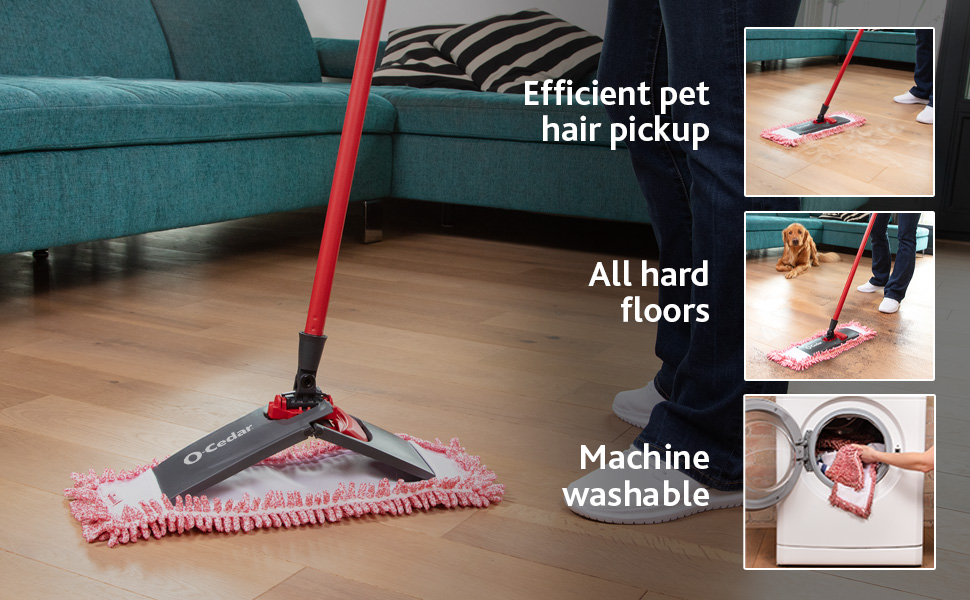 Pet Pro Microfiber Hair and Dust Mop