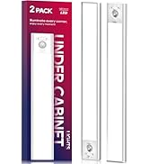 Under Cabinet Lighting, 3200mAh Rechargeable Motion Sensor Light Indoor, LED Battery Operated Cab...