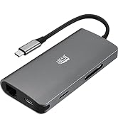 Adesso 8 in 1 USB-C Multiport Docking Station