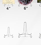 plate stand silver