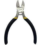 5" Side Cutters, BOOSDEN Small Diagonal Cutting Pliers, Mini Side Cutting Pliers, Spring Loaded W...