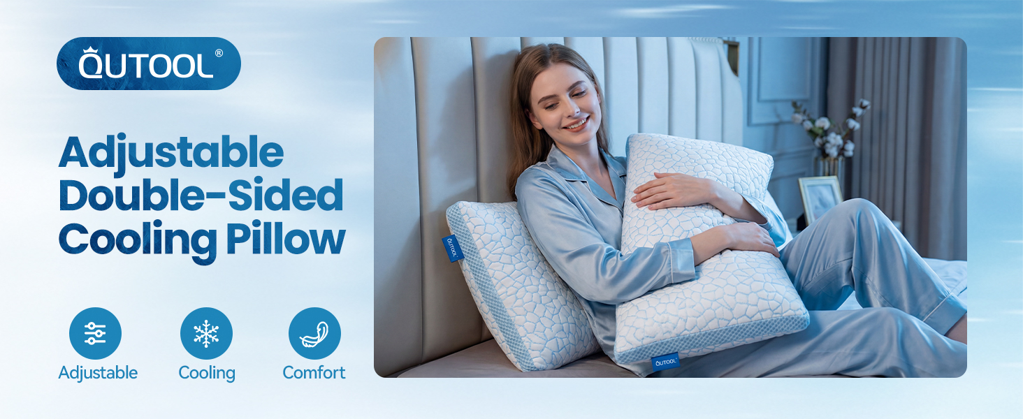 Double-sides Cooling Pillow