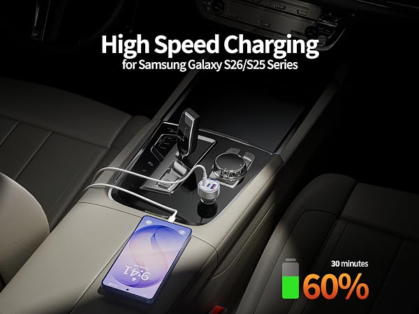 Galaxy fast car charger