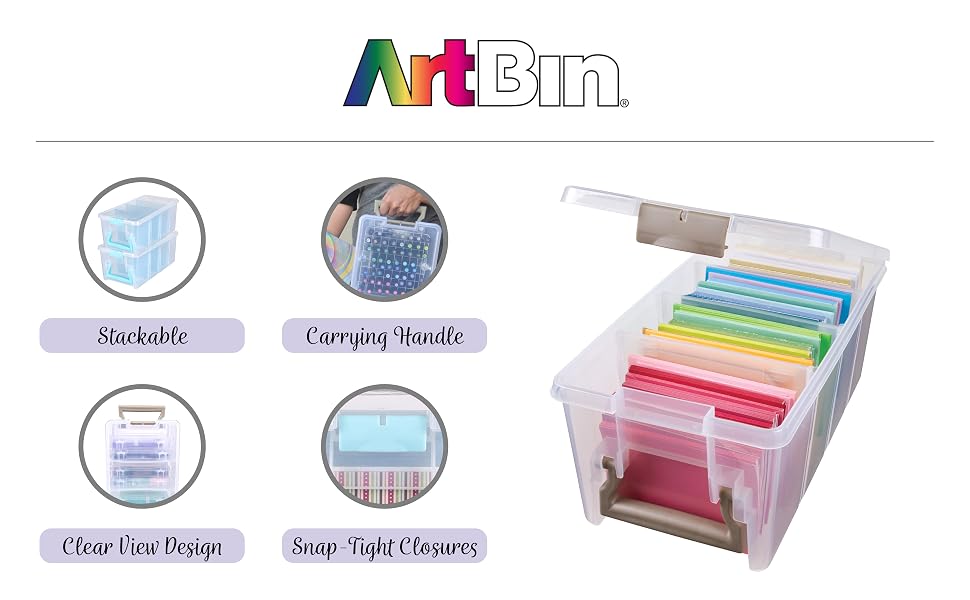 ArtBin Super Semi Satchel Features