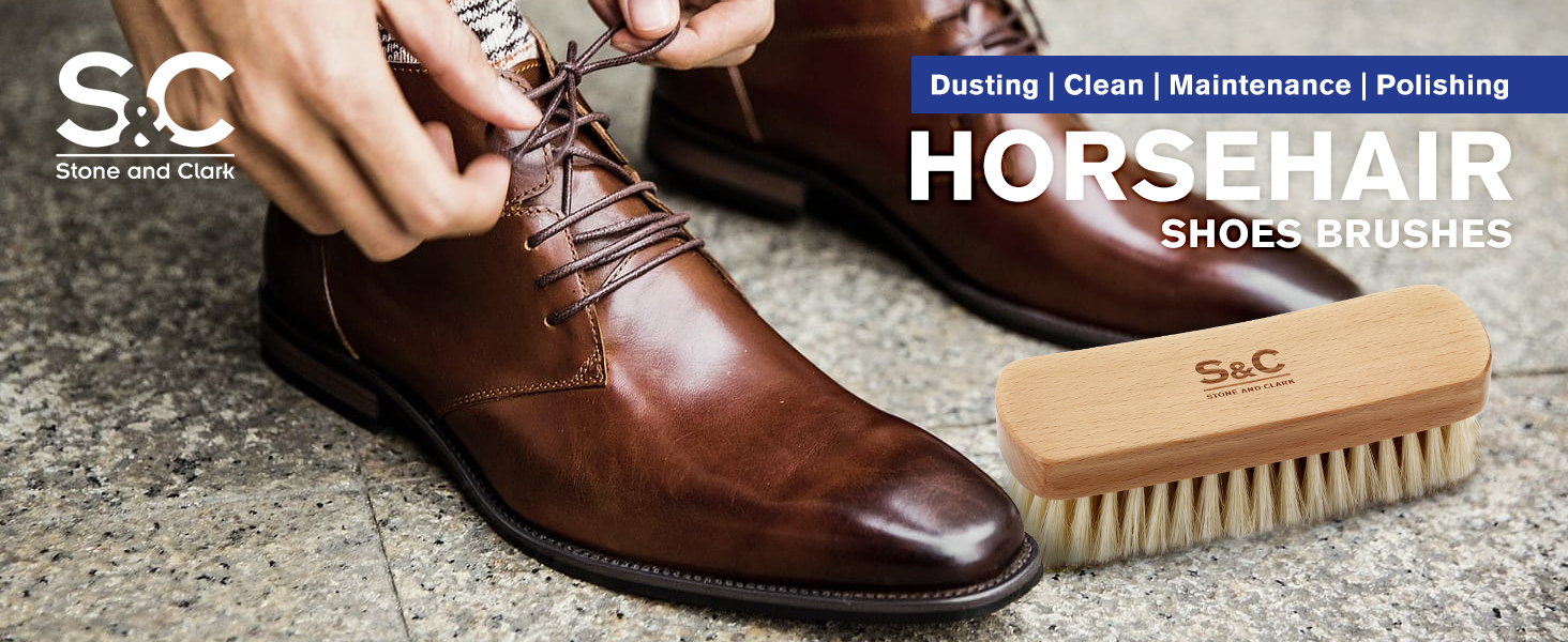 natural shoe brush