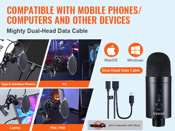 microphone with boom arm