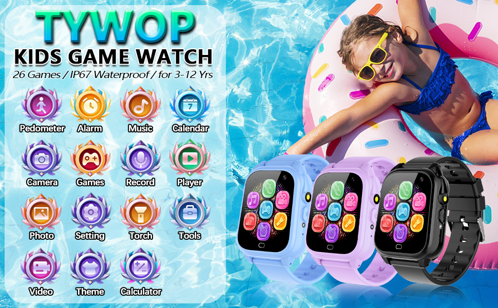 kids waterproof watch
