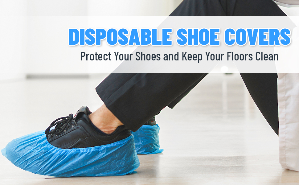 shoe booties disposable shoes boot foot cover cubre indoor plastic covers protector