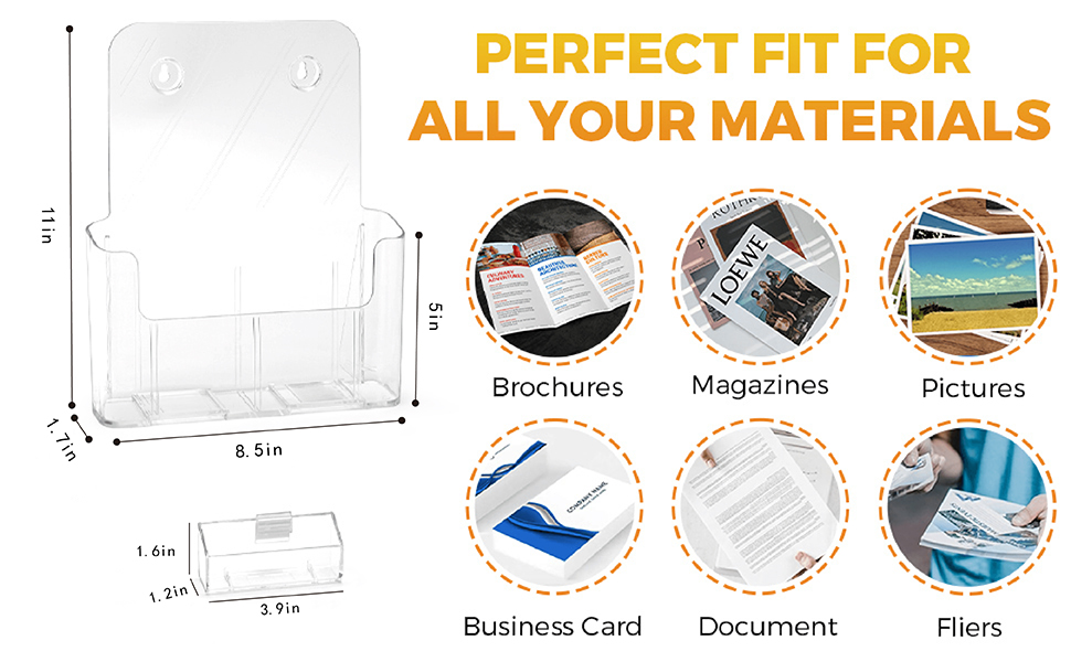 brochure display stand