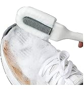 Andiker Professional Cleaning Shoe Brush, Multifunctional Long Handle Shoe Brush Cleaner, Hangabl...