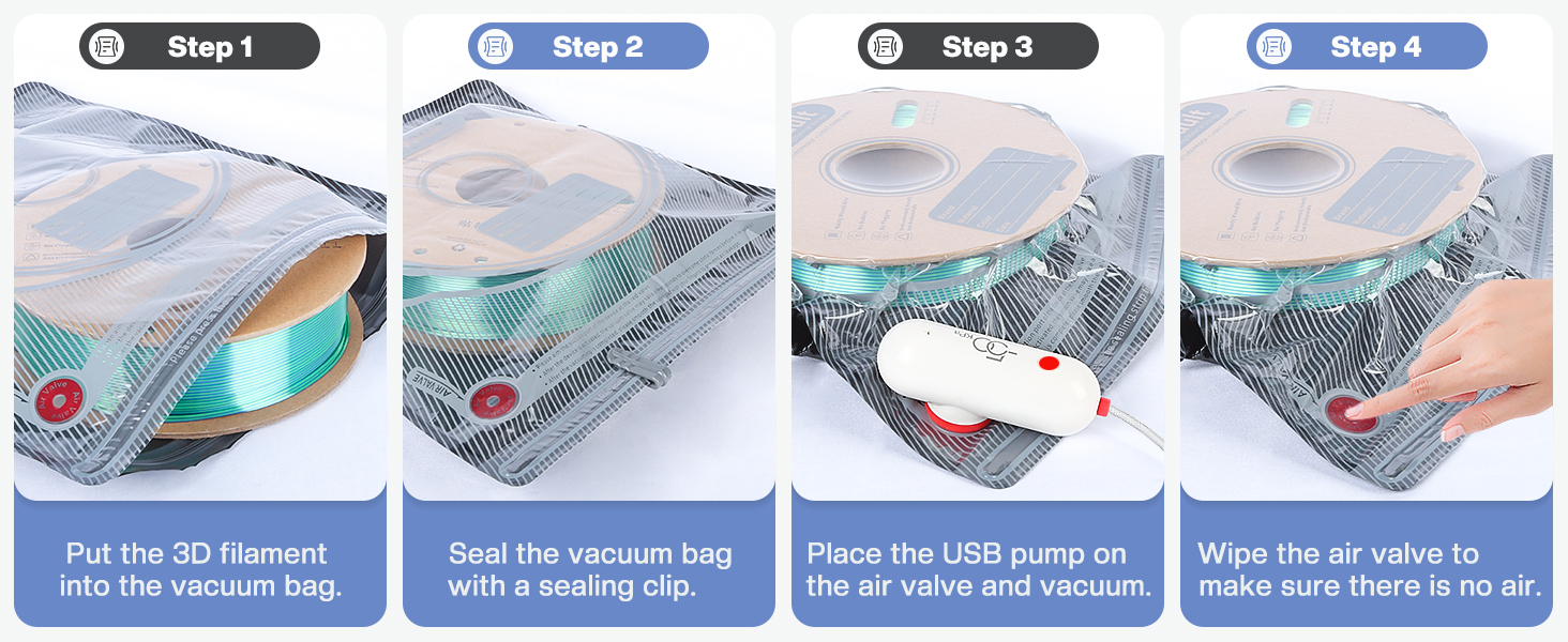 filament storage bags
