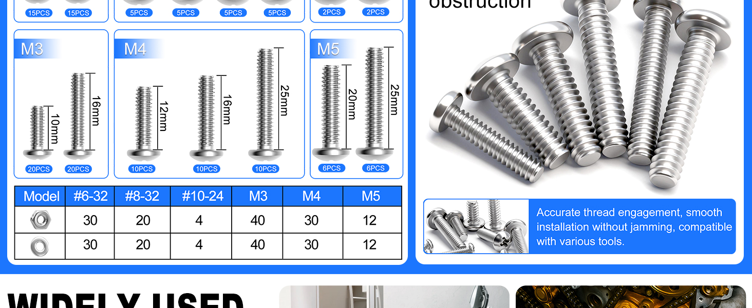 stainless steel bolts