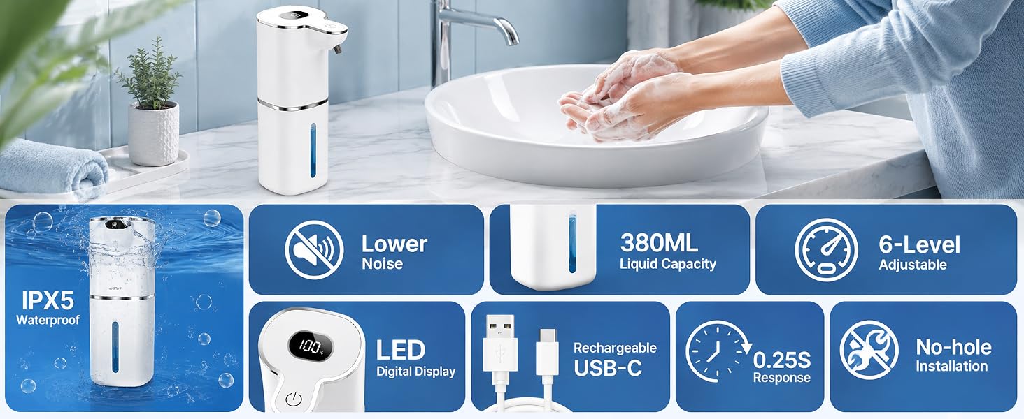 Touchless Automatic Soap Dispenser