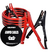 Jumper Cables for Car, SUV and Trucks Battery, Heavy Duty Automotive Booster Cables for Jump Star...