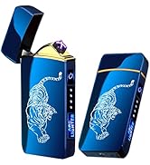 Arc Lighter, Smart Electric Lighter, USB Rechargeable Lighter Windproof Flameless Lighter Lightwe...