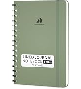 Lined Spiral Notebook Journal For Women & Men - A5 Notebook 170 Pages, Hardcover Journals for Wri...