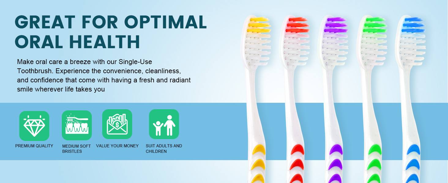 toothbrush individually wrapped