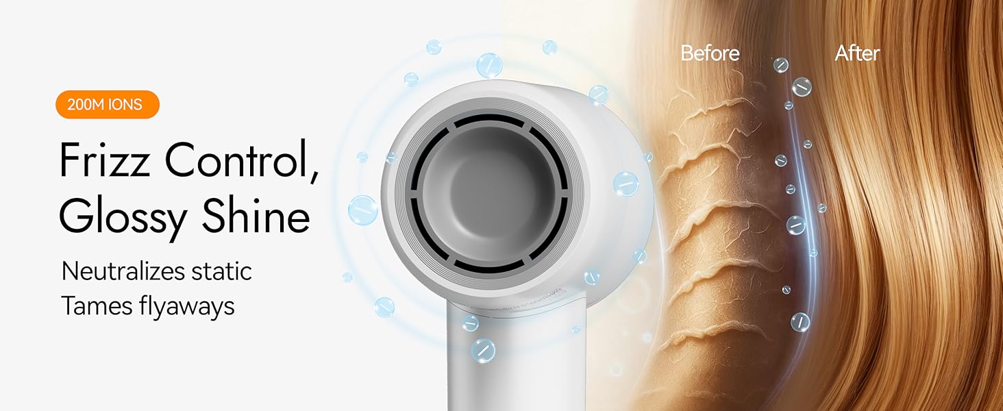 Ions bonding to hair cuticle macro