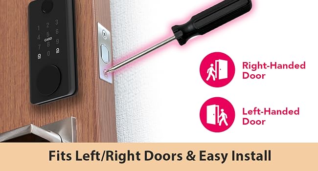 easy install fits left & right doors
