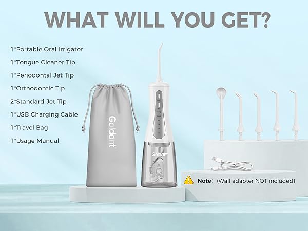 cordless water flosser