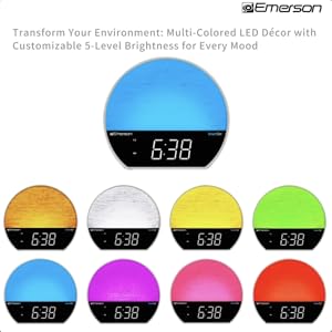 8 dimmable color LEDS to choose from