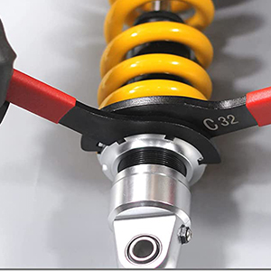 Adjustable Coilover Wrench Spanners Hook Wrenches Tools,Universal Hook C Shock Spanner Wrenches