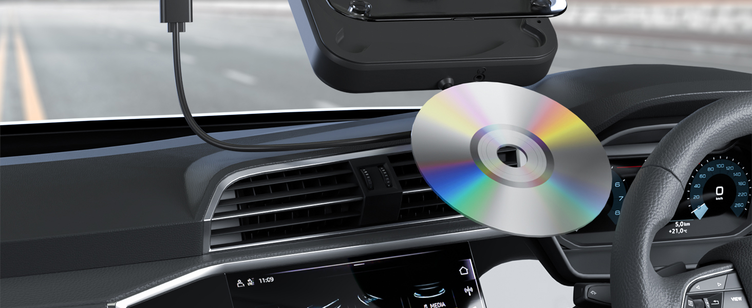 portable cd player for car