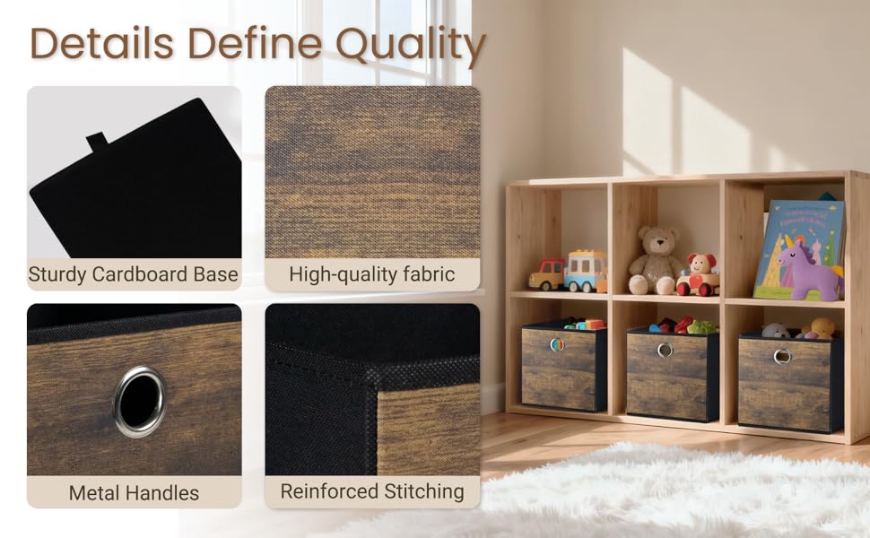 Carefully crafted details,sturdy for long-term use,perfect for storing clothing,toy,beddings,etc.
