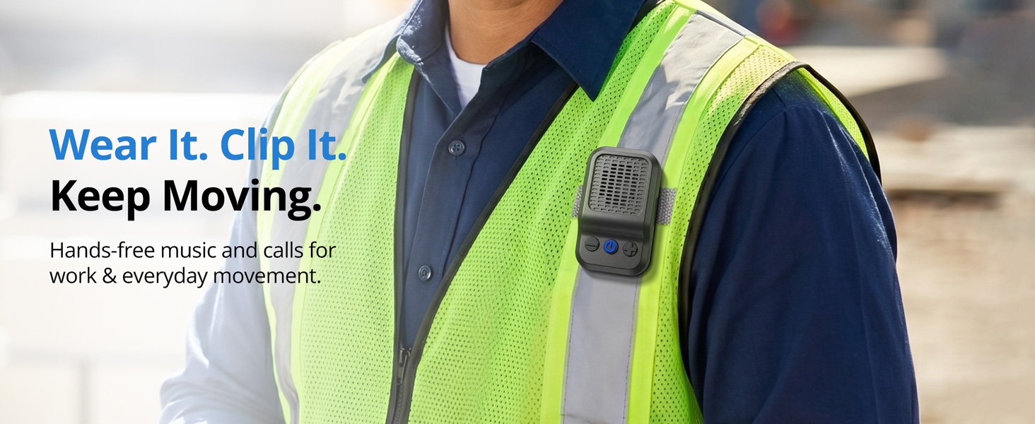 Wearable Bluetooth Speaker